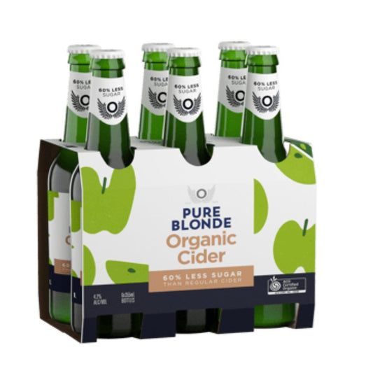 Pure Blonde Organic Cider 355ml