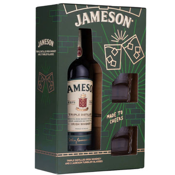 Jameson & 2 Tumbler Gift Box 700ml