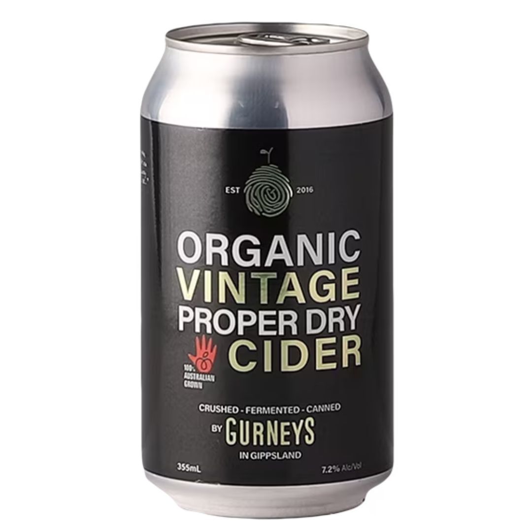 Gurneys Organic Dry Cider 355ml