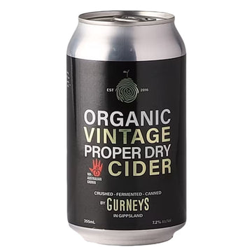 Gurneys Organic Dry Cider 355ml