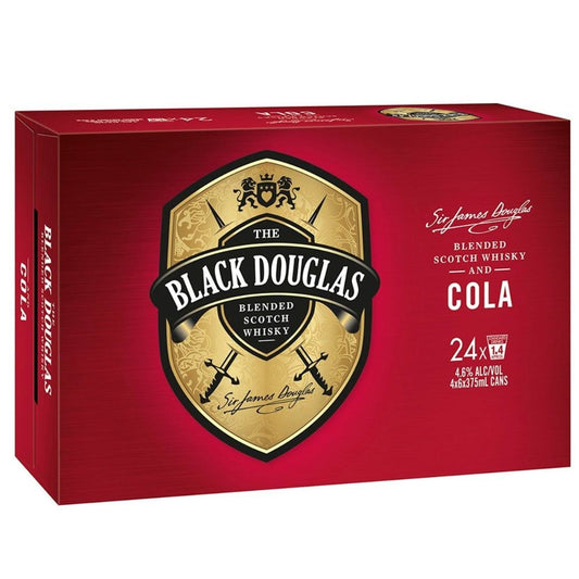 Black Douglas & Cola Can 375ml