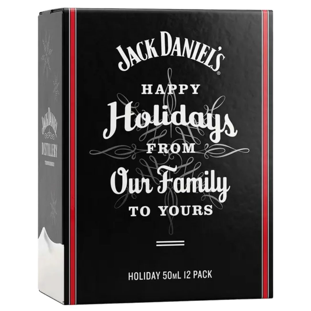 Jack Daniel 12-Day Holiday Countdown Cal