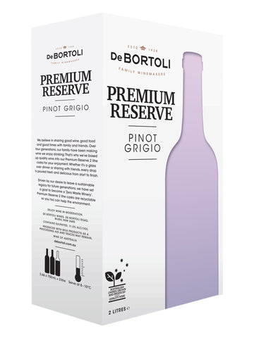 De Bortoli Prem Pinot Grigio Cask 2L