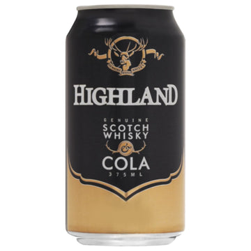 Highland Scotch & Cola 375ml