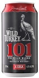 Wild Turkey 101 & Cola Can 12pk