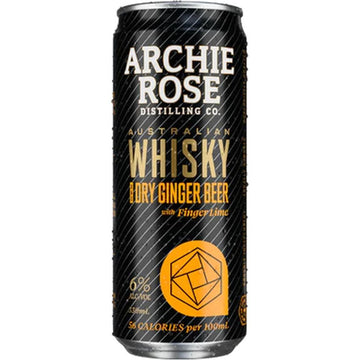 Archie Rose Whisky & Dry Ginger Beer 330