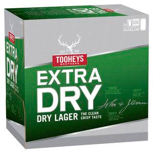 Tooheys Extra Dry Can 375ml