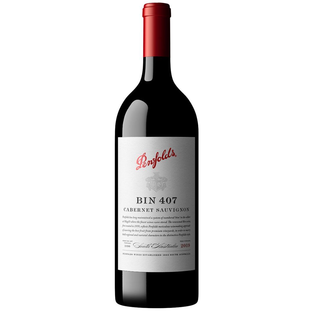 Penfolds Bin 407 Cab Sauv 2019 1.5L