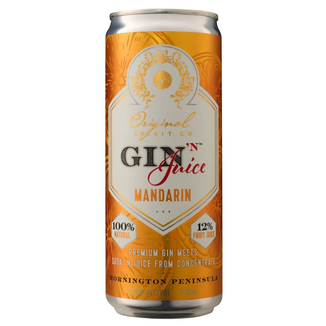 Gin N Juice Mandarin Can 330ml