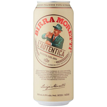 Birra Moretti Italian Beer 500ml Can