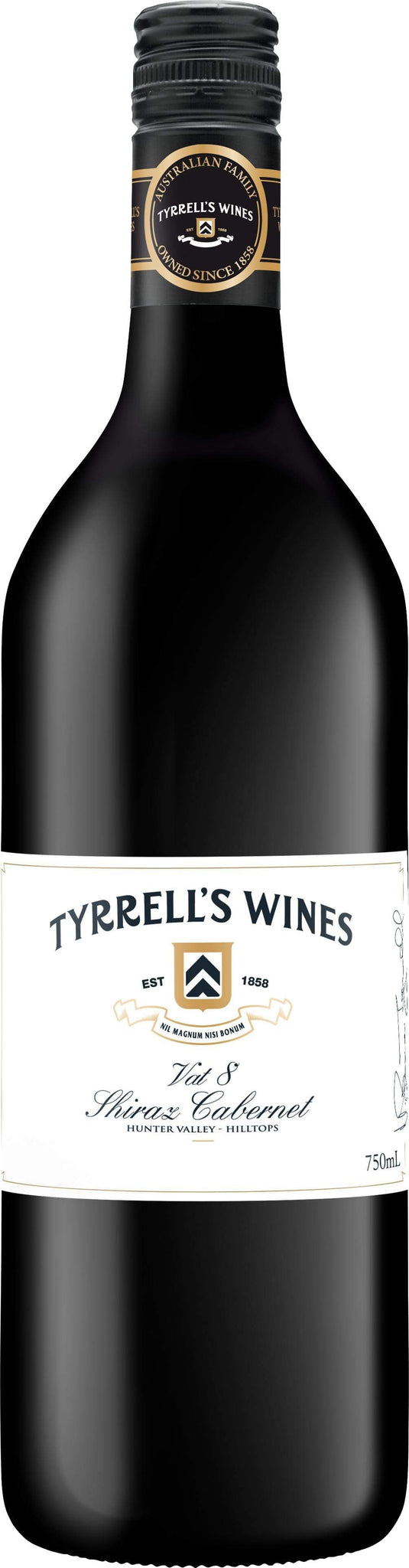 Tyrrells Vat 8 Shiraz Cab 750ml