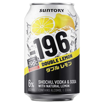 Suntory 196 Double Lemon 6% 330ml