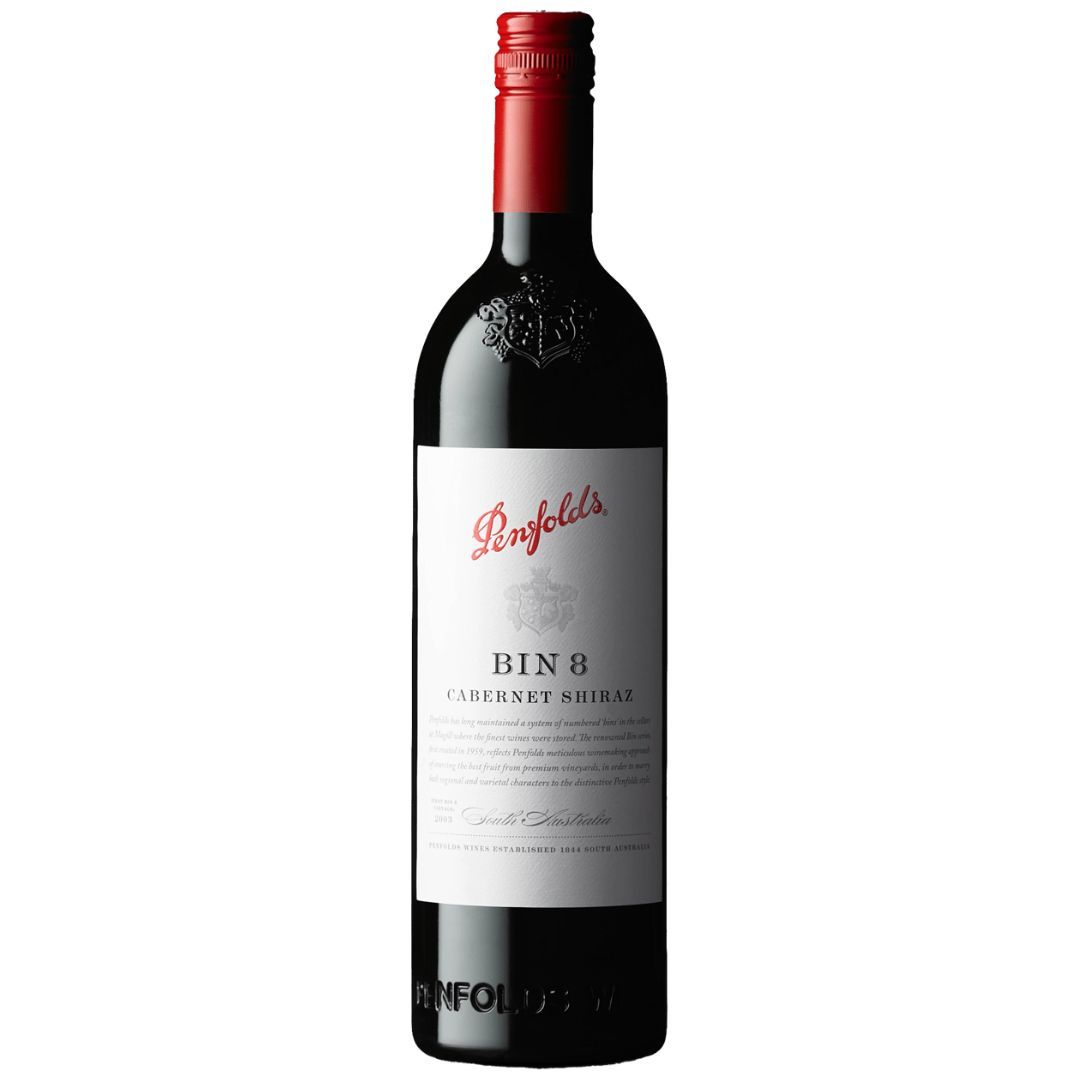 Penfolds Bin 8 Cab Shiraz 2017 750ml