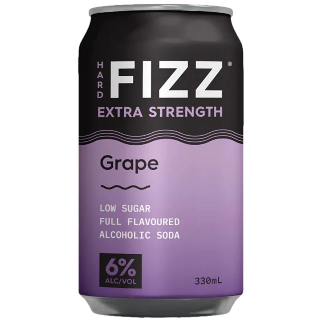 Hard Fizz Grape Seltzer 330ml