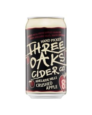 Three Oaks Apple Cider 8% 375ml 10PK