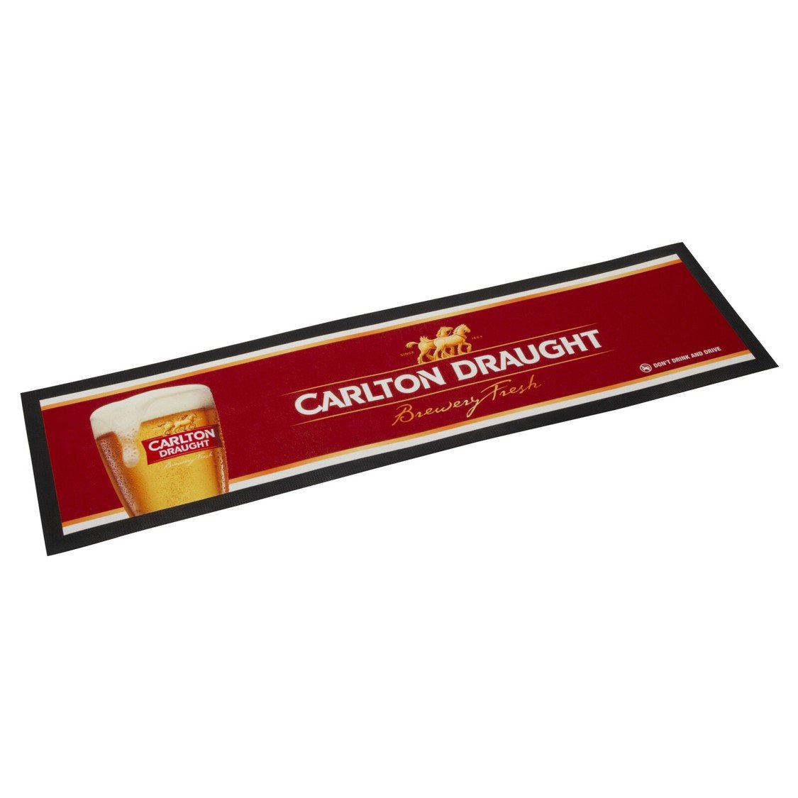 Carlton Draught Felt Bar Mat