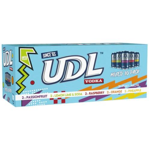 UDL Vodka MIXED Can 375ml 10PK