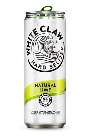 White Claw Natural Lime Can 330ml