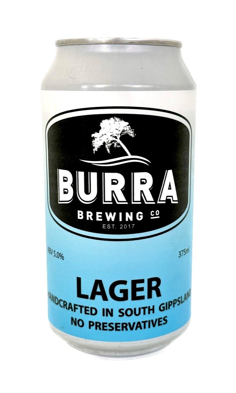 Burra Brewing Lager Cans 375ml