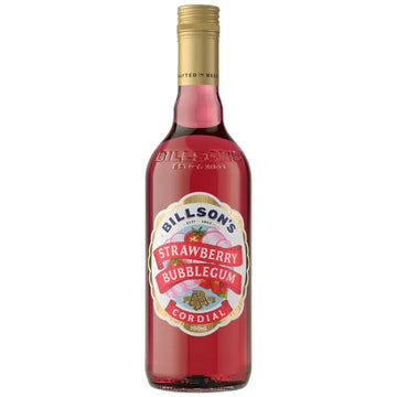 Billsons Strawberry Bubblegum Cordial 70