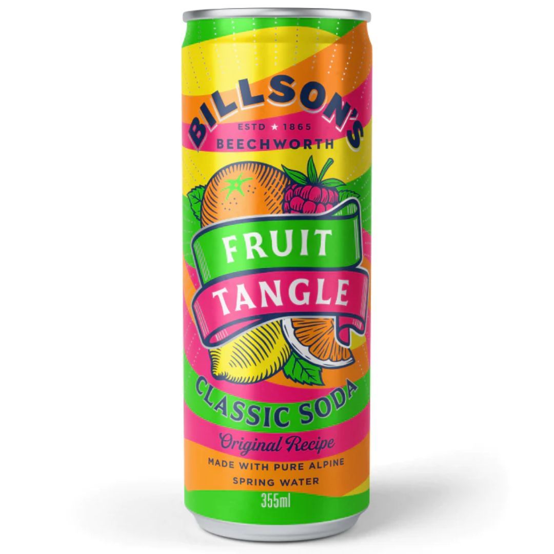 Billsons Fruit Tangle SODA 355ml