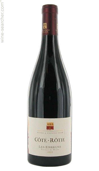 Ogier Cote - Rotie 2002 750ml