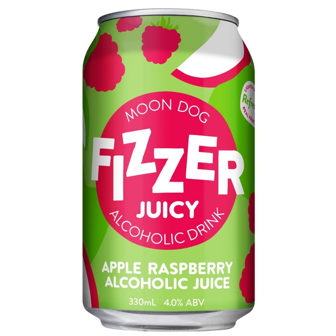 Fizzer Juicy Apple Raspberry 330ml