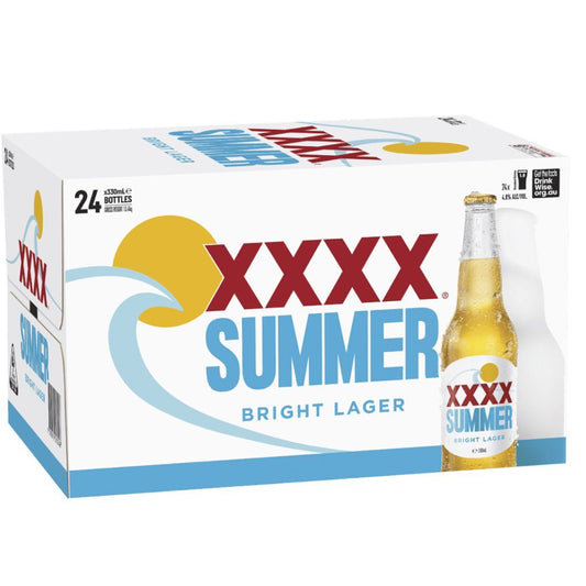 XXXX Summer Bright Lager 330ml