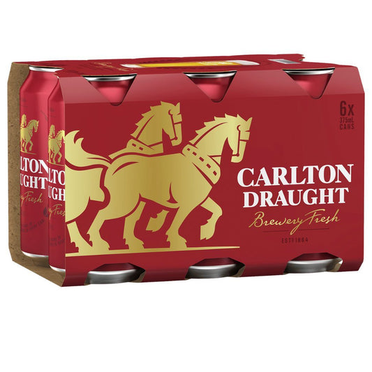 Carlton Draught Can 375ml