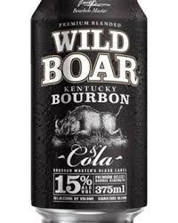 Wild Boar Bourbon & Cola 12% 375ml