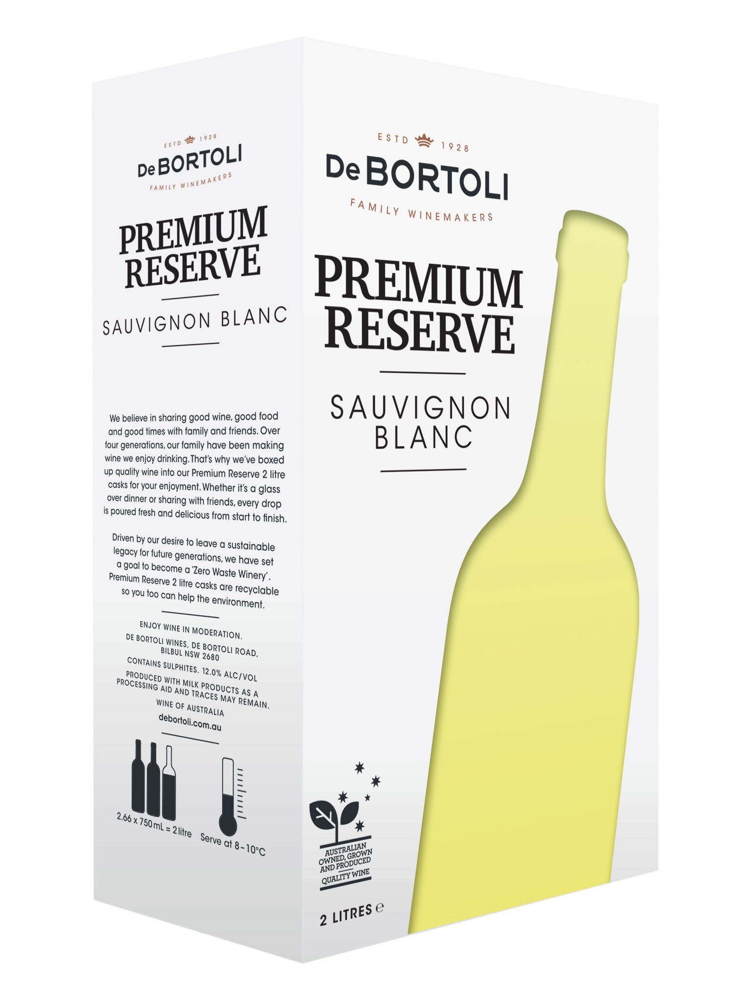 De Bortoli Prem Sauv Blanc Cask 2L