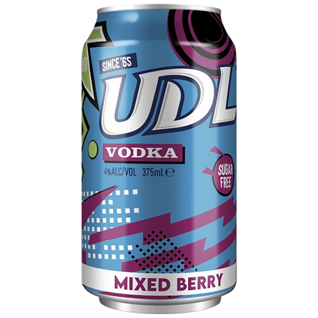 UDL Zero Vodka Mixed Berry 375ml