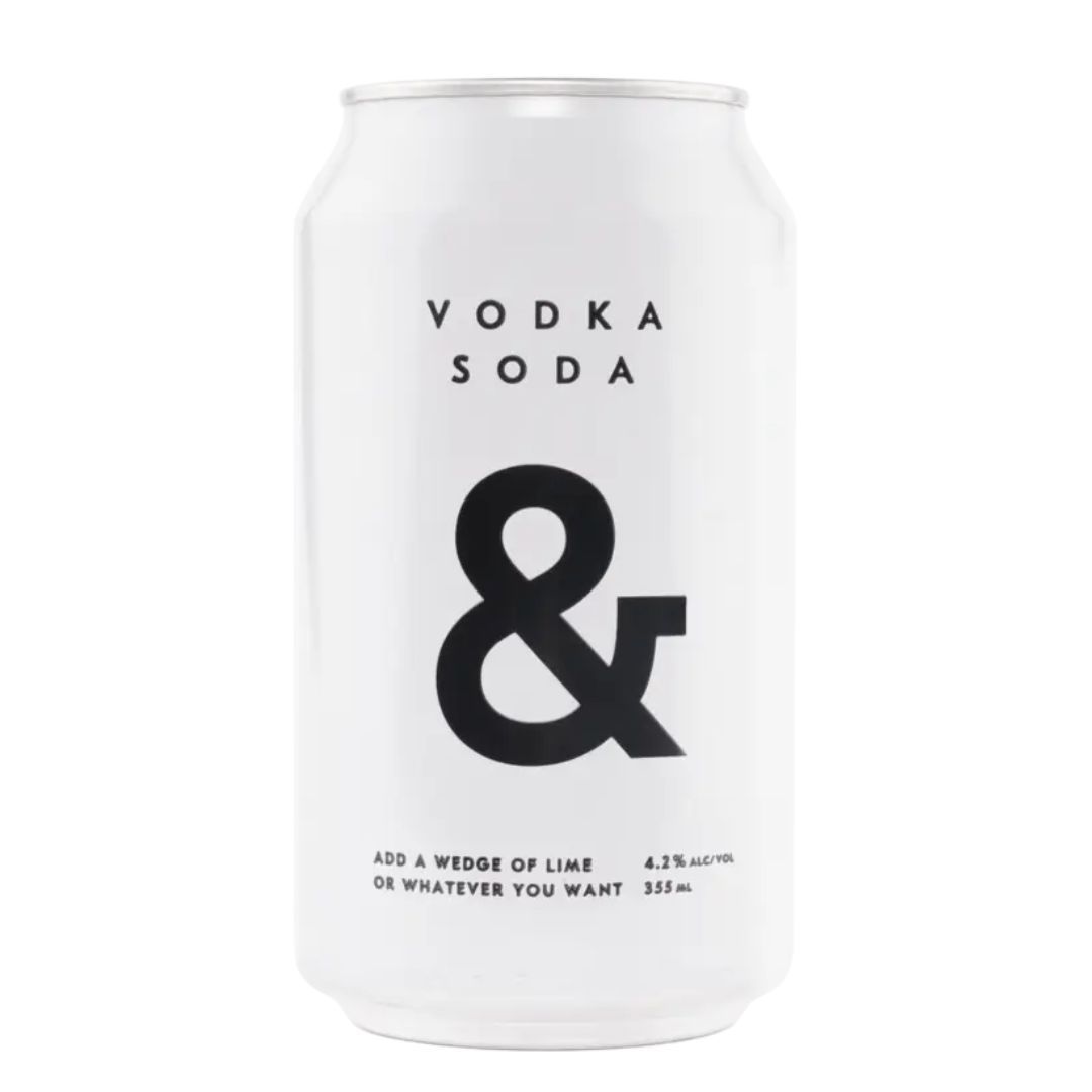 Ampersand Vodka Soda White 4% 330ml