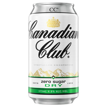 Canadian Club & Dry ZERO 375ml