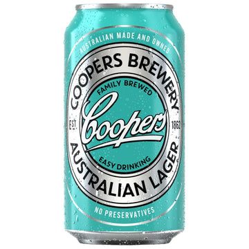 Coopers Australian Lager Can 375ml