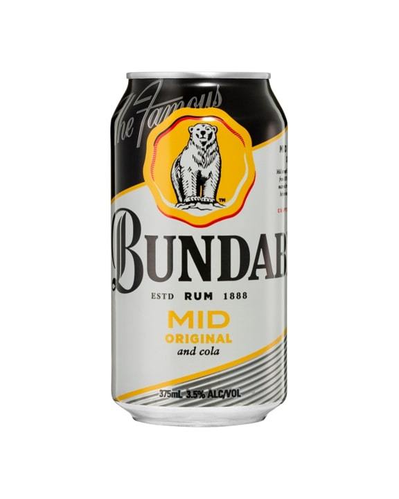 Bundaberg Cola Mid 3.5% Can 375ml