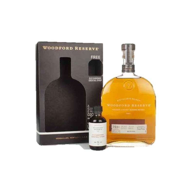 Woodford Reserve w/ Syrup Gift Pack 700m