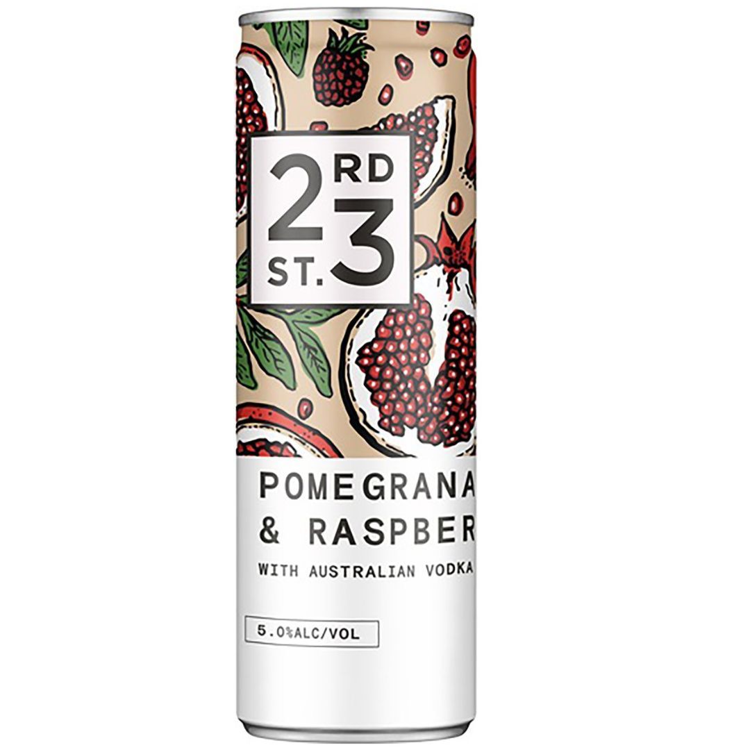 23rd St Pomegranate Rasp Vodka 300ml