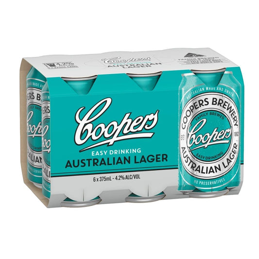 Coopers Australian Lager Can 375ml