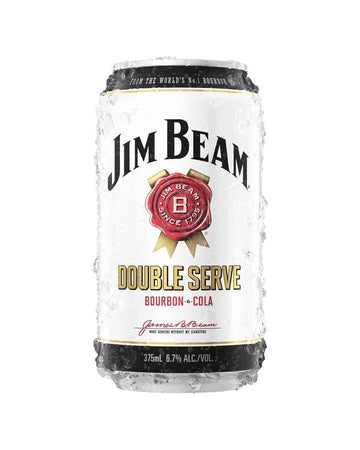 Jim Beam White Double Zero Can 375ml