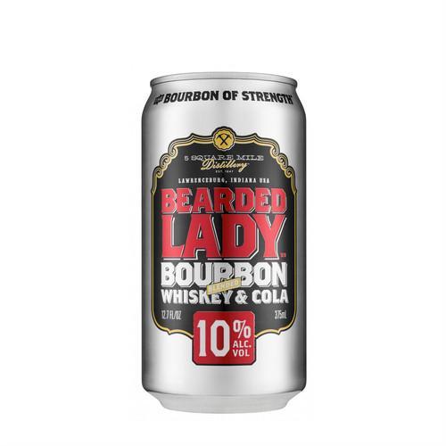 Bearded Lady Bourbon 10% Cans 375ml