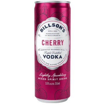 Billsons Vodka & Cherry Can 355ml