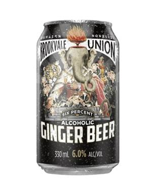 Brookvale Union Ginger Beer 6% 330ml