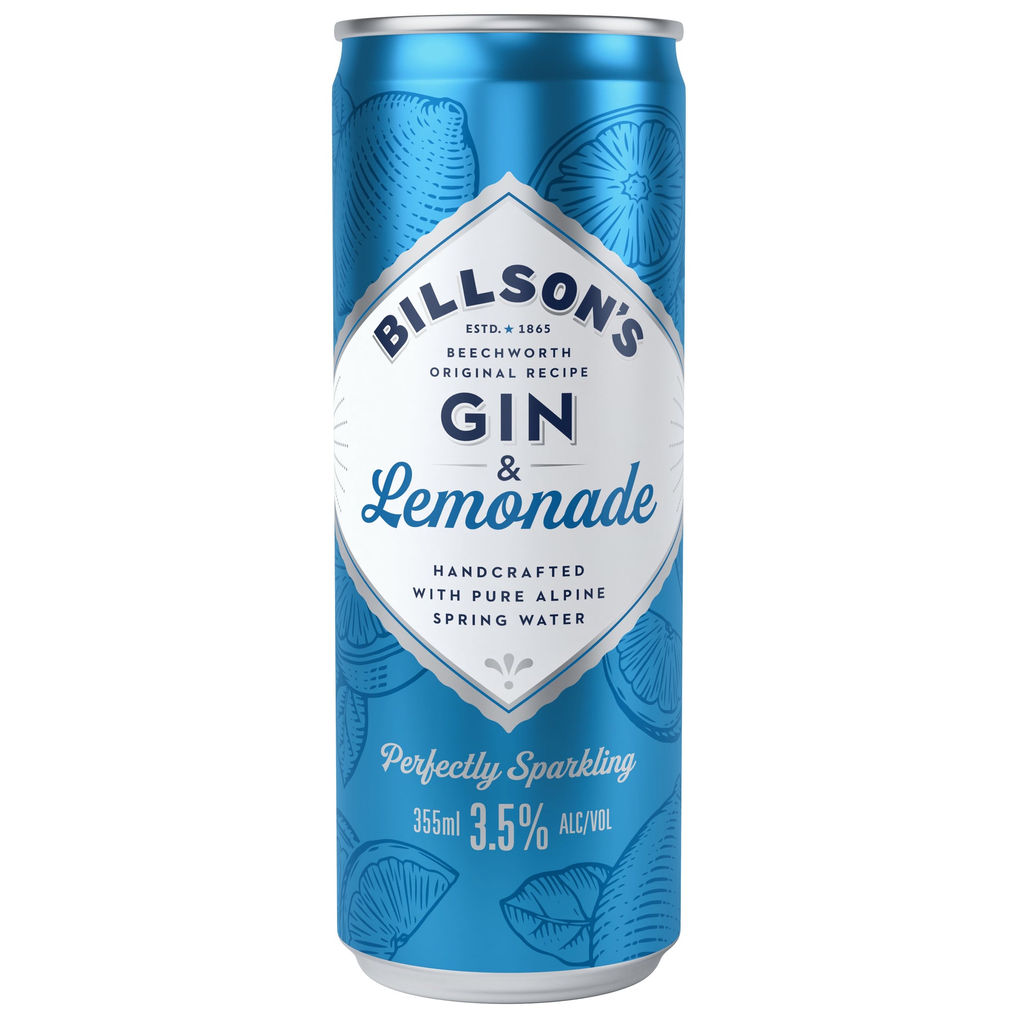 Billsons Gin & Lemonade 355ml