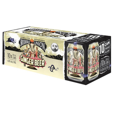 Brookvale Union Ginger Beer Can 10pk