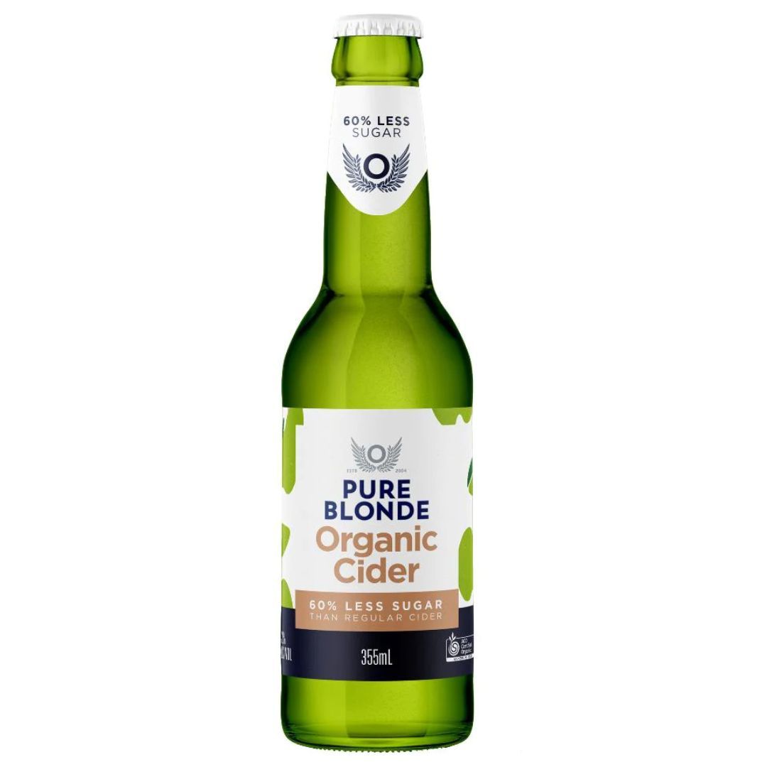 Pure Blonde Organic Cider 355ml