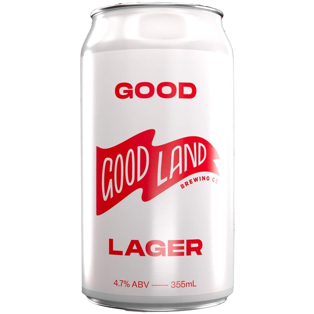 Good Land Good Lager Can 355ml