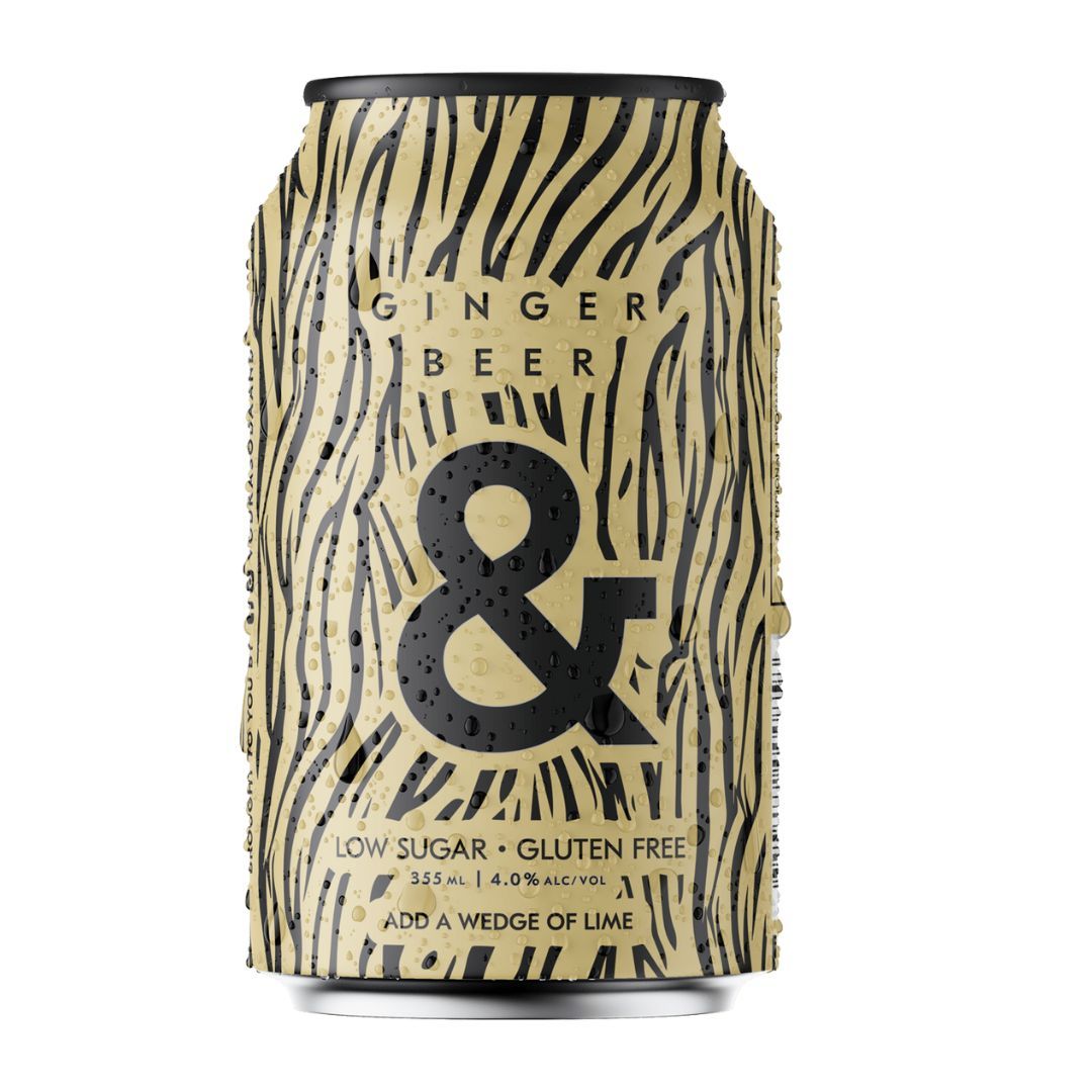 Ampersand Ginger Beer & Can 355ml