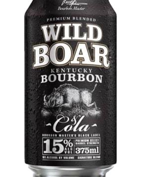 Wild Boar Bourbon & Cola 15% 375ml