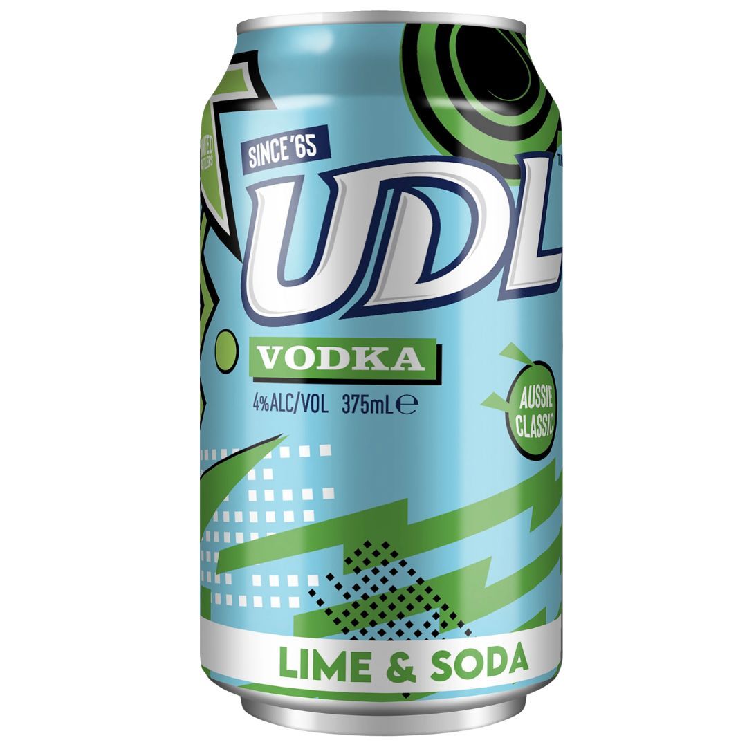 UDL Vodka & Lime 375ml